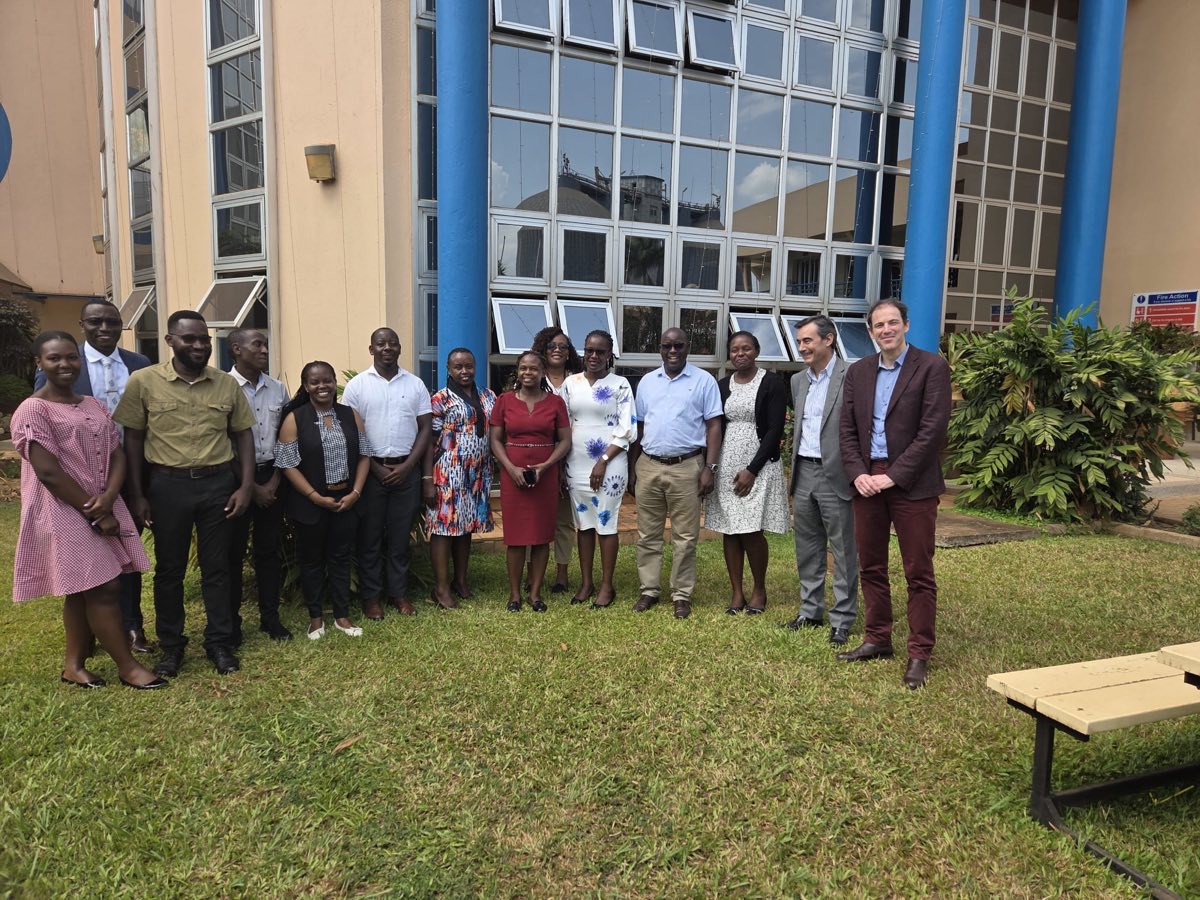 NWSC teams during the AI training in Kampala